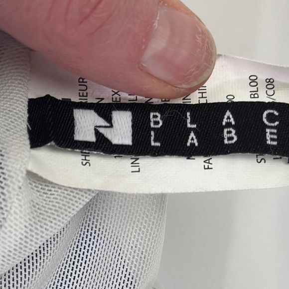 Nygard Black Label Blue One-Piece Swimsuit with Skirt - Picture 4 of 11